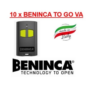 10 x Beninca TO GO 2VA Gate Remote Control in UAE 