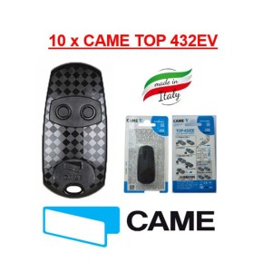 10 x CAME TOP 432EV Gate Remote Control in UAE 