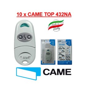 10 x CAME TOP 432NA Gate Remote Control in UAE 